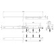 RUNNER FOR SLIDING KITCHEN TOP, 90cm RUNNERS FOR SLIDING KITCHEN TOPS